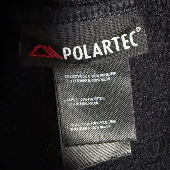 The North Face Polartec Black Supreme Men's Jacket SZ LargeTrans-Antarctica 1990 - Picture 6 of 9